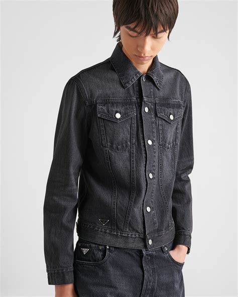 prada denim jacket.